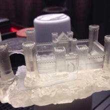 tiny castle architecture 3d print building 3d print model - Mito3D