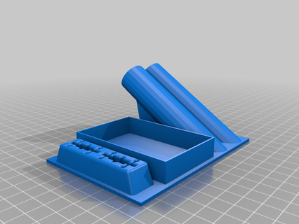 pequeno escrivaninha organizador 3d impressão 3d print model - Mito3D