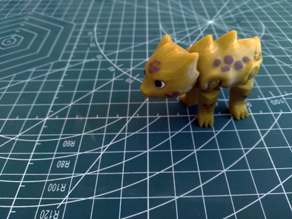 küçük Ejderha Yazdır yer hayvan olası oyuncak mafsallı baskı yeri Sanat Drake 3d print model - Mito3D