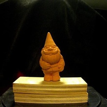 minik gnome sanat makerbotdigitizer tarama tarayıcı tarar kopyaları 3d print model - Mito3D
