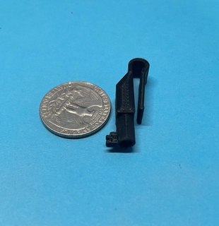 tiny handcuff key clip safety law edc prepper 3d print model - Mito3D