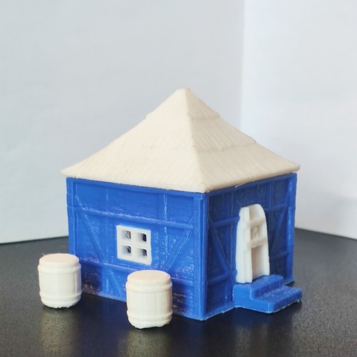 tiny house game toy 3D print model - Mito3D