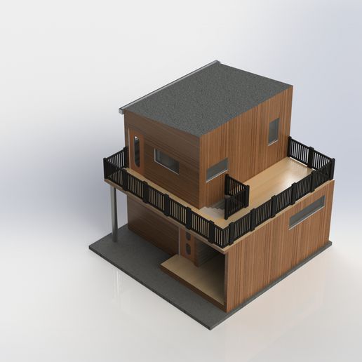 tiny house 3D print model - Mito3D