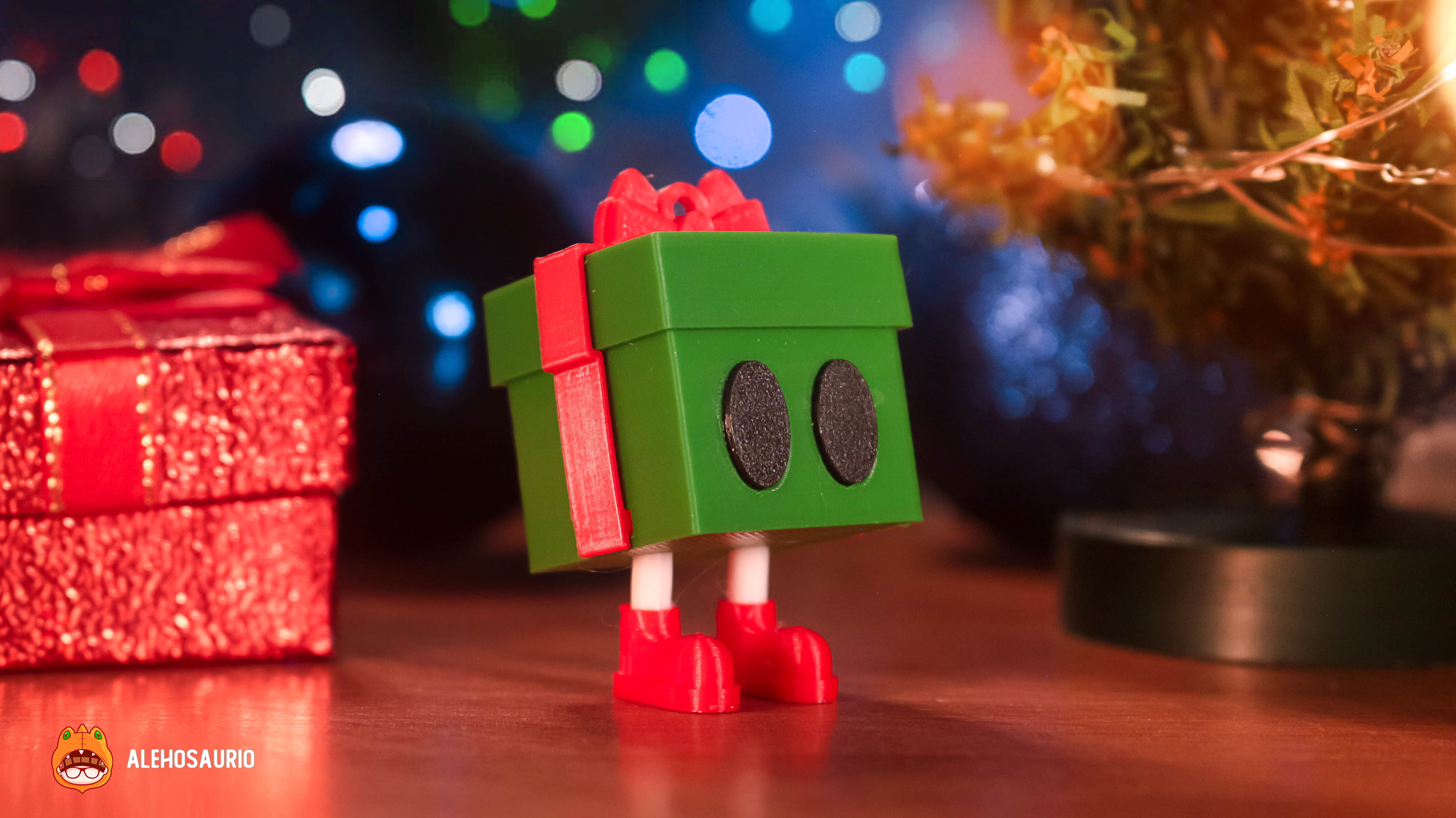 klein Geschenk Schmuck Weihnachten Box Schlüsselbund Dekoration Spielzeug 3D print model - Mito3D