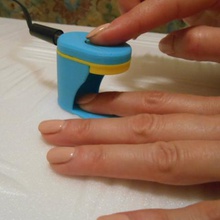 tiny manicure led lamp tool 3d print model - Mito3D