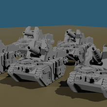 tiny marine snake-lady tank epic 30k adeptus titanicus at space legion horus heresy 3d print model - Mito3D