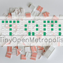 winzige öffnen Metropole Kunst street art Projekt tom collaborative 3d print model - Mito3D