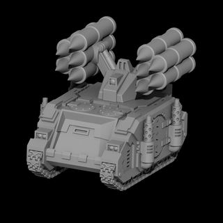 tiny tank classic rocket artillery 6-8mm Game epic epic40k epic40000 3d print model - Mito3D