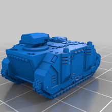 pequeño tanque de lujo asalto apc juego juguete accesorios 3d print model - Mito3D