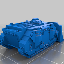 pequeño tanque de lujo obús juego juguete accesorios 3d print model - Mito3D
