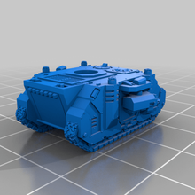 pequeño tanque de lujo mbt apoyo infantería juego juguete accesorios 3d print model - Mito3D