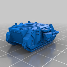 tiny tank fancy mbt game toy accessories 3d print model - Mito3D