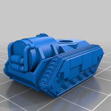 pequeño tanque de apoyo infantería juego juguete accesorios 3d print model - Mito3D