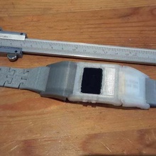 tinyduino slim orologio gadget guarda tinyscreen arduino 3d print model - Mito3D