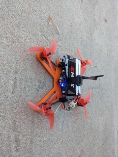 tinyhawk 2 freestyle frame drone quad quadframe replacement 3d print model - Mito3D