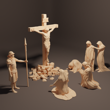 tinyverse crucifixion 3d print model - Mito3D