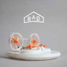 tinywhoov v5 3d file di stampa gadget badassdrones hovercraft rc tinywhoover 3d print model - Mito3D
