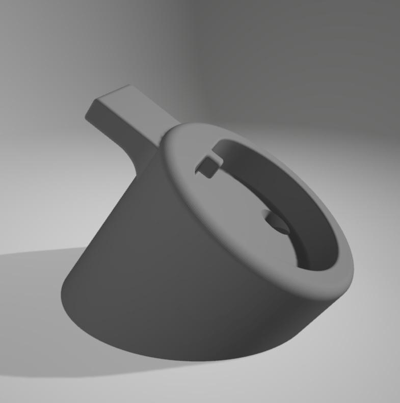 tipo2 mennekes estafa soporte paraca cable organización 3D print model - Mito3D