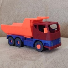 volquete camión juego plastico equipo coche vehiculo juguete chico 3d print model - Mito3D