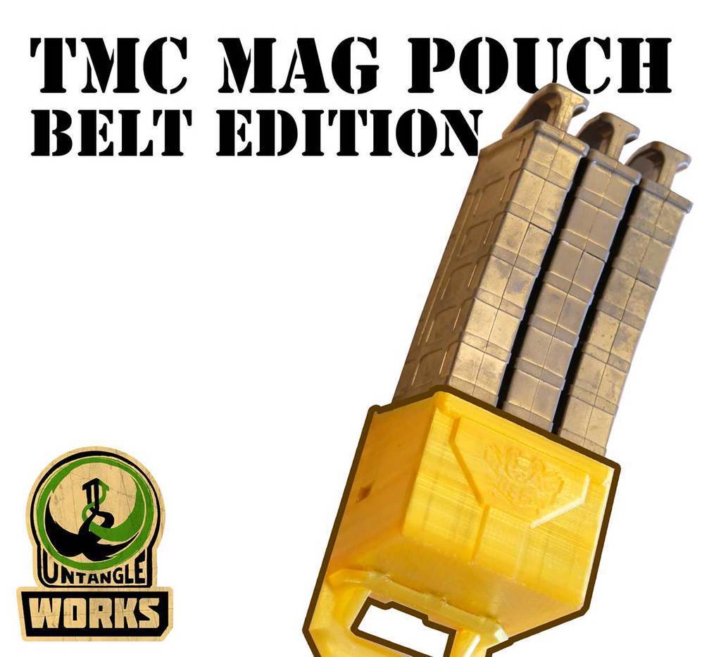 tippmann tmc pouch belt edition magazine magfed paintball mag sport outdoors 3D print model - Mito3D