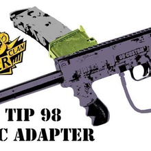 tippmann tmc dica 98 revista do adaptador vários desporto ao ar livre paintball magfed 3d print model - Mito3D
