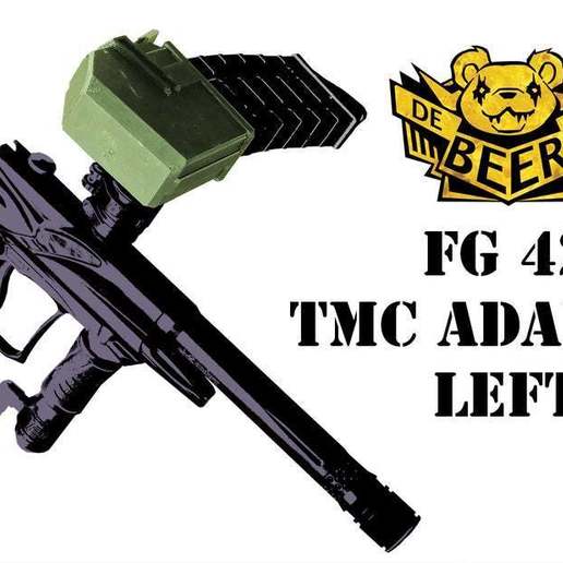 tippmann tmc caricatore universale dell'adattatore di sinistra vari sport all'aria aperta paintball magfed 3D print model - Mito3D