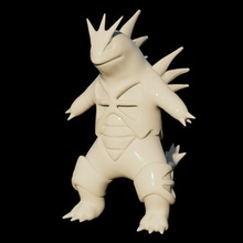 tiranitar Pokémon brinquedos arte brinquedo poli 3d print model - Mito3D