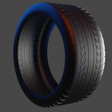 tire 3d print model - Mito3D