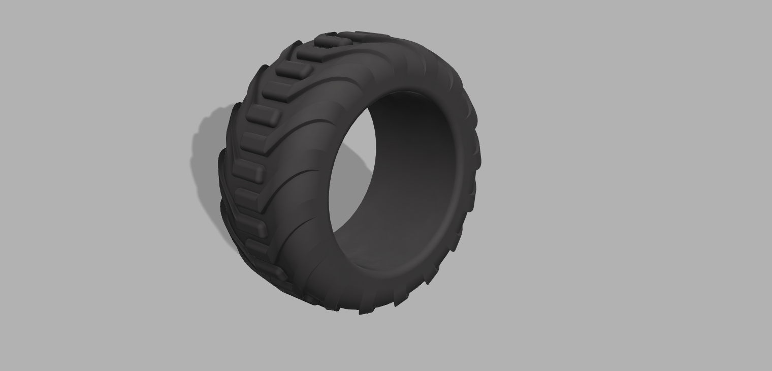 tire 3D print model - Mito3D