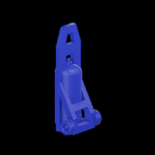 pneus air cylindre pompe jet 3d print model - Mito3D