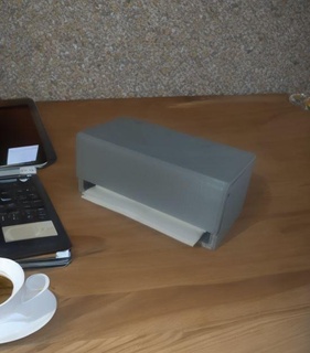 tejido caja pañuelo escritorio negocios 3d print model - Mito3D