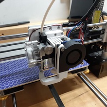 titan aero mount anet a8 tool extruder 3d print model - Mito3D