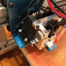 titan aqua extruder mounting bracket tool e3d 3d printer parts 3d print model - Mito3D
