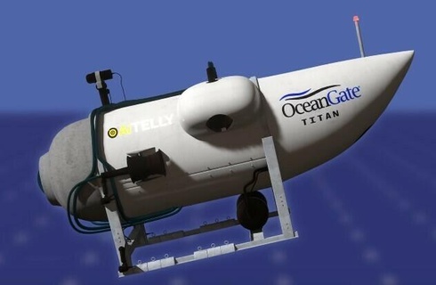 titano sommergibile titanico sottomarino oceano cancello 3d Stampa 3d print model - Mito3D