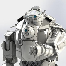 titanfall atlas-mech-action-Figur Spiel Spielzeug 3d print model - Mito3D