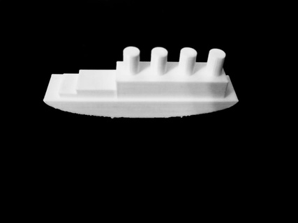 titanesque bateau navire architecture 3d print model - Mito3D