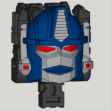 titanlar dönüş Optimus ilkel ön Sanat transformatörler titanmaster 3d print model - Mito3D