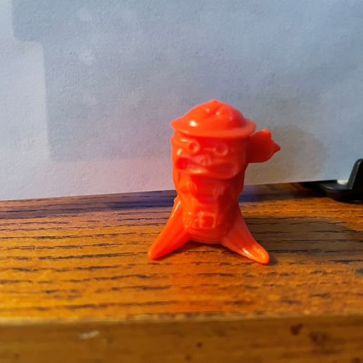 tmnt peixe Stix jogos Adolescência mutante ninja tartarugas peixeira raio filé 3D print model - Mito3D