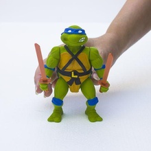 tmnt leonardo 1988 articolato print in place gioco tartarughe ninja trituratore Raffaello donatello michelangelo 3d print model - Mito3D