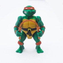 tmnt michelangelo 1988 articulated print-in-place game tmnt turtles ninja shredder raphael leonardo donatello michelangelo 3d print model - Mito3D