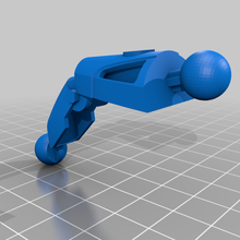 toa nuva leg 3d_printer_parts 3d print model - Mito3D