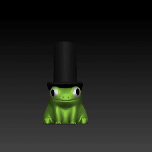 toad detachable cap 2 files hat figure doll toy 3d print model - Mito3D