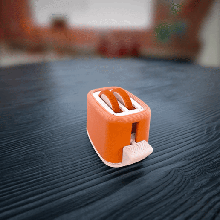 toaster 3d print model - Mito3D