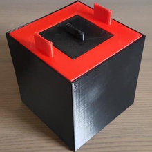 Tabak-Befeuchter box verschiedene Luftfeuchtigkeit 3d print model - Mito3D