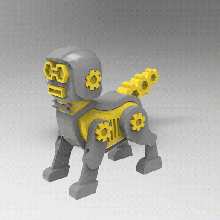 tobor robot 3d print model - Mito3D