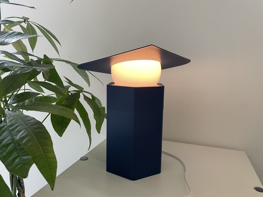 tocar lámpara personal ligero luz noche led e27 escritorio casa oficina hogar diseño 3d print model - Mito3D