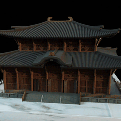 todai ji tempio todaiji architettura giappone cultura nara 3d print model - Mito3D