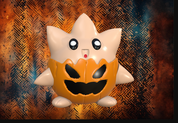 togetti halloween gioco pokemon 3d print model - Mito3D