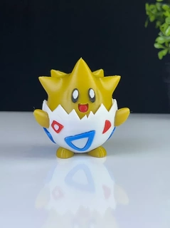 togepi empujar Lun multicolor pokemon 3d print model - Mito3D