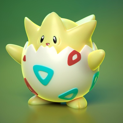 togepi pokémon kunst pokemongo pokemons eevee vaporeon jolteon flareon espeon umbreon leafeon galzeon sylveon pikachu kuss 3d print model - Mito3D